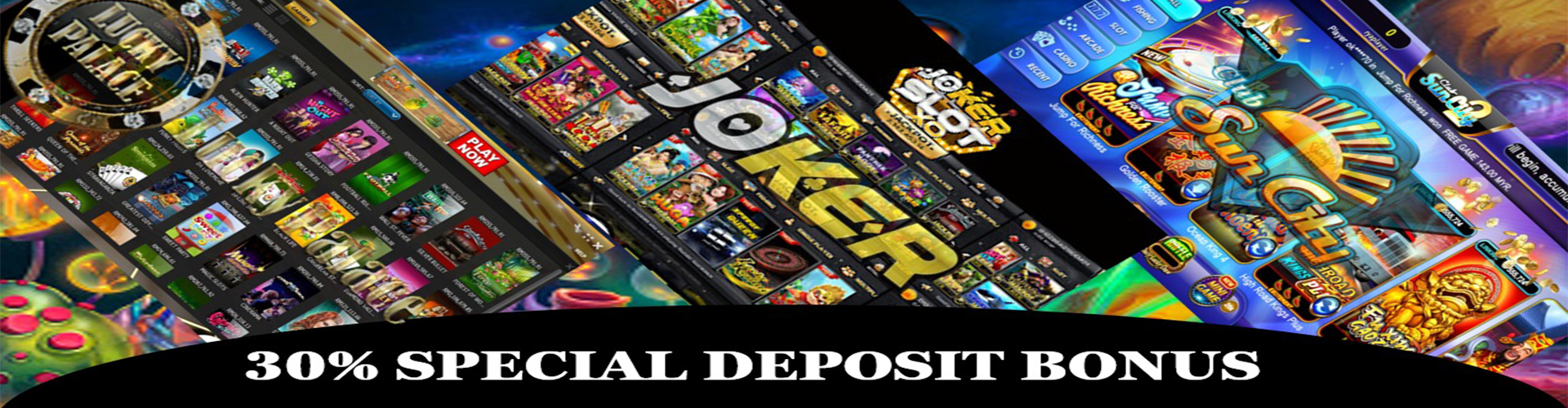 Online Casino Malaysia 30% DEPOSIT SPECIAL BONUS